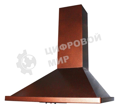 Вытяжка каминная Elikor Оптима 50П-400-К3Л медный, 50 см, 400 куб. м/ч, 55 дБ
