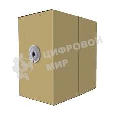 Кабель сетевой Buro BU-COP-050 UTP 4 пары cat5E solid 0.50мм Cu 305м серый