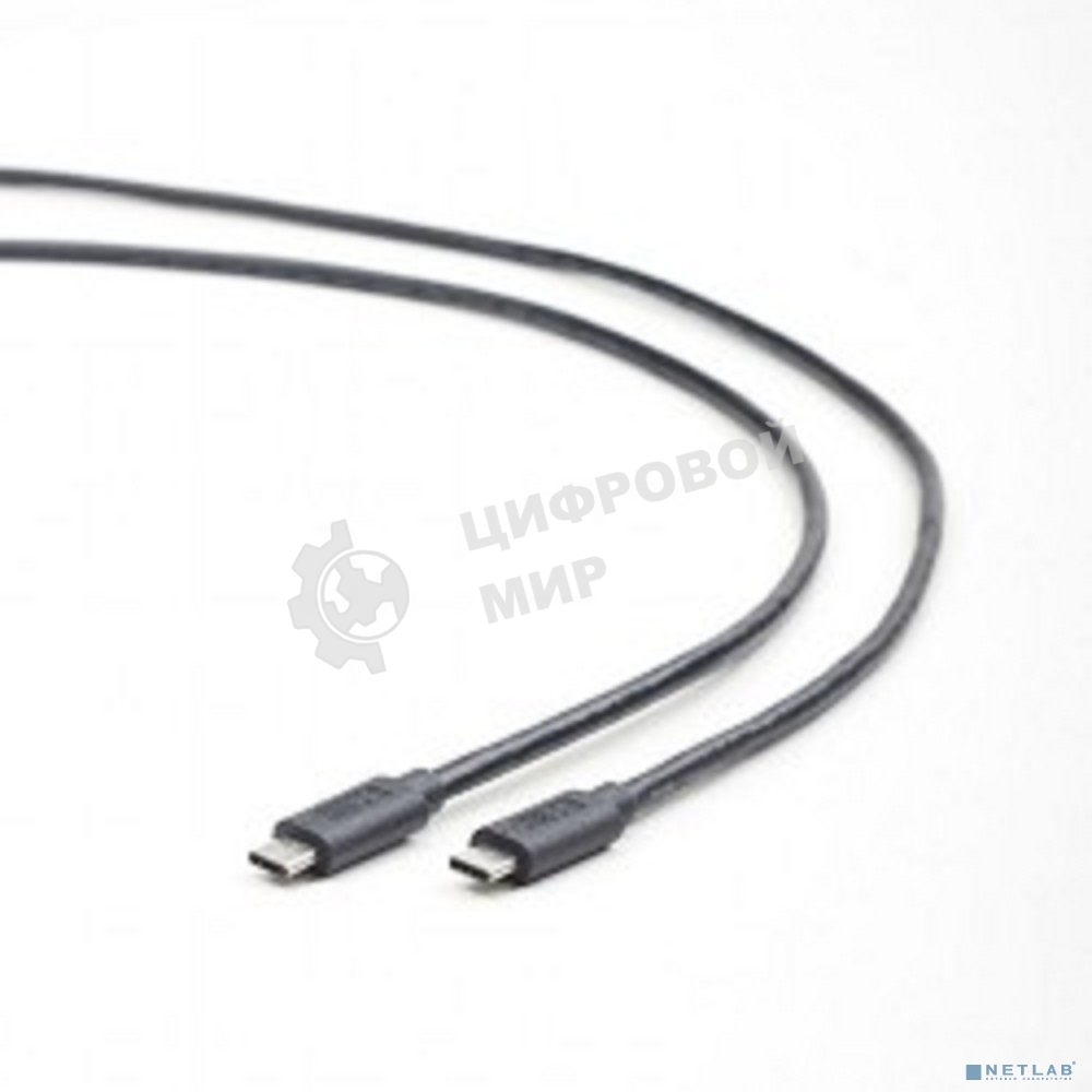 Кабель Cablexpert CCP-USB3.1-CMCM-1M USB3.1TypeC/USB3.1TypeC, 1м,
