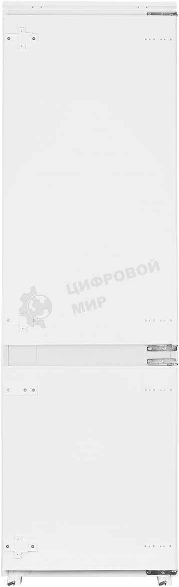 Встраиваемый холодильник Kuppersberg NBM 17863, Габариты(ВхШхГ):178.5x54x54,5; Перенавешиваемые двери, Класс энергопотребления А++ (222 кВт/ч), No-frost, 182л/59л, Уровень шума: 41 Дб