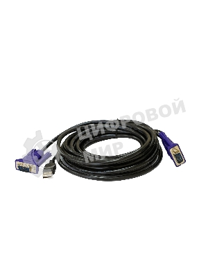 Кабель KVM ORIGO OKVMCU5/A1A с разъемами VGA и USB, 5 м