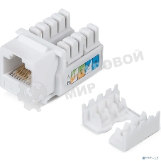 Модуль универсальный Cabeus, keystone, 1хRJ45, Toolless, кат. 6, неэкр., белый