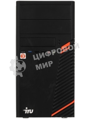 Компьютер IRU Planio 310H6SM MT i3 12100F (3.3) 8Gb SSD256Gb GT610 2Gb без ОС GbitEth 400W черный (RUS) (2162845)