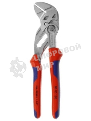 Ключ трубный переставной KNIPEX KN-8605180T хромированные180 мм