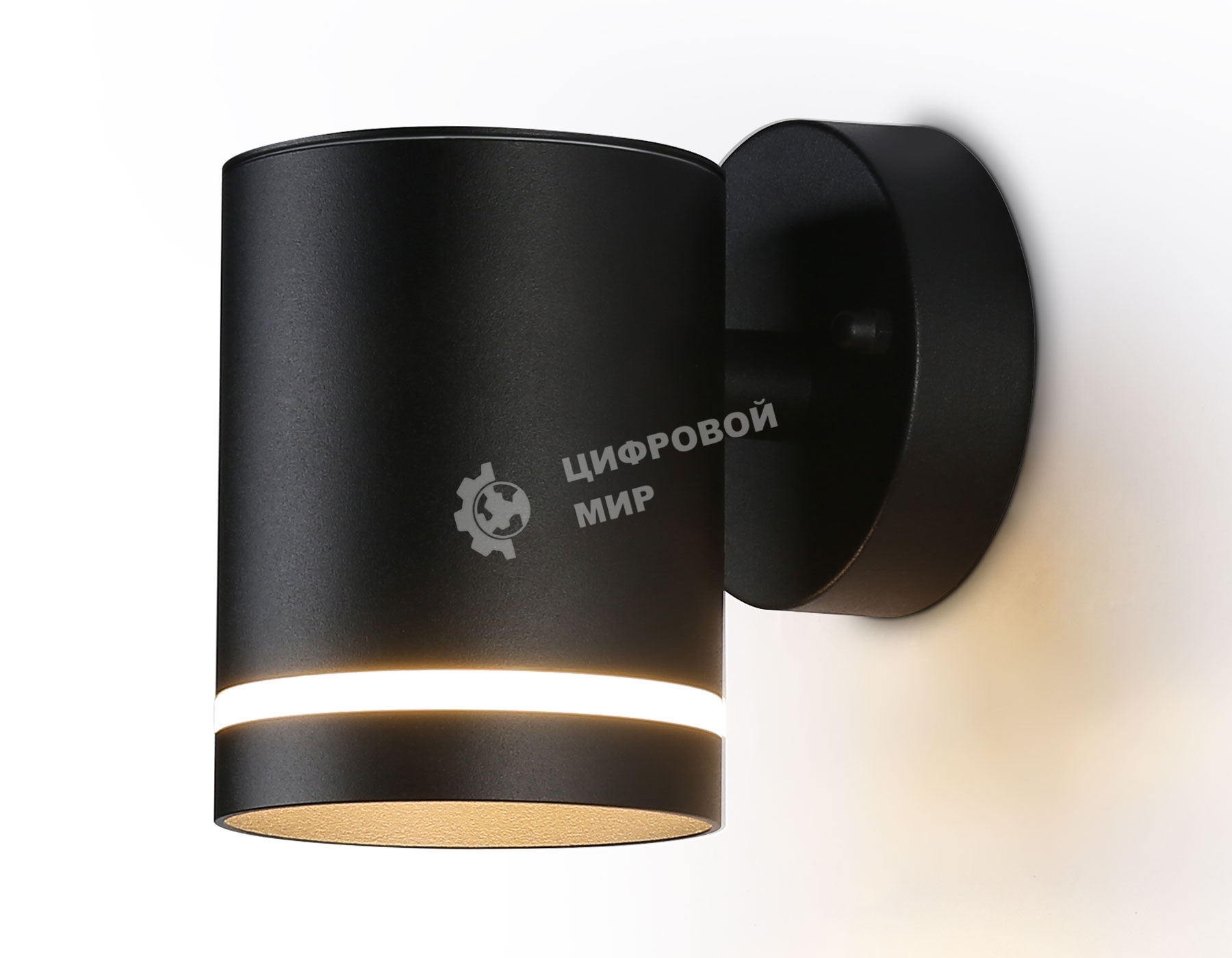 Светильник Ambrella light ST3327 BK черный IP54 GX53 max 15W 110*85*125