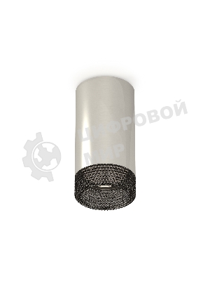Светильник Ambrella Light XS6325020 PSL/BK серебро полированное/тонированный MR16 GU5.3 (C6325, N6151)