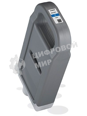 Картридж струйный Canon PFI-710 C 2355C001 голубой (700 мл) для Canon TX-2000/TX-3000/TX-4000