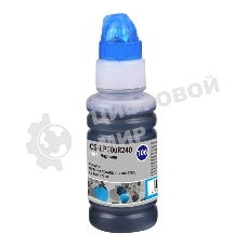 Чернила Cactus CS-EPT00R240 106C голубой 70 мл для Epson L7160/L7180
