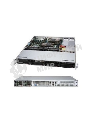 Корпус SuperMicro CSE-813MF2TQC-R804CB 2x800W черный