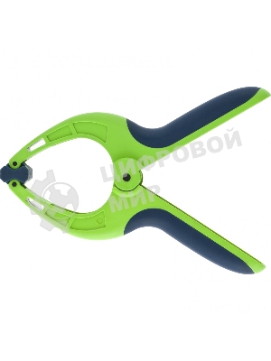 Струбцина Сибртех клещеобразная, пл, корп 2-х комп, рукоятки, усиленная пружина,3-3/16