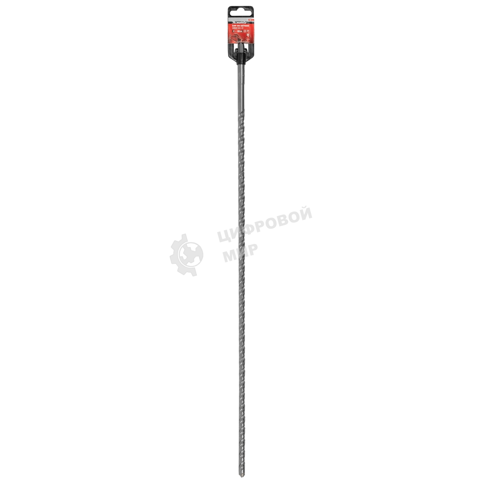 Бур Matrix по бетону, 10 x 600 мм, SDS PLUS 71062