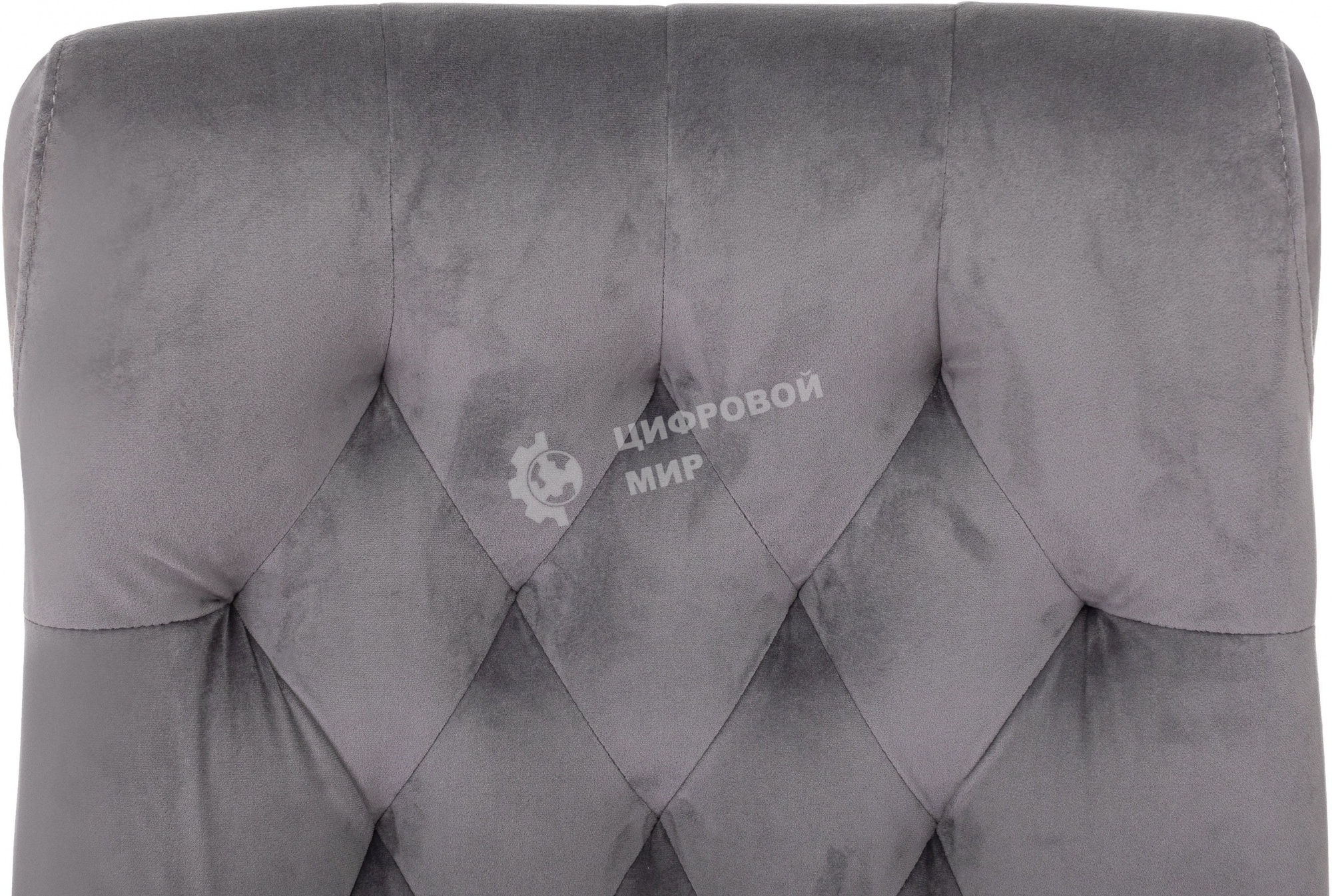 Кресло руководителя Бюрократ T-9928SL Fabric серый Italia 26, крестов. металл хром