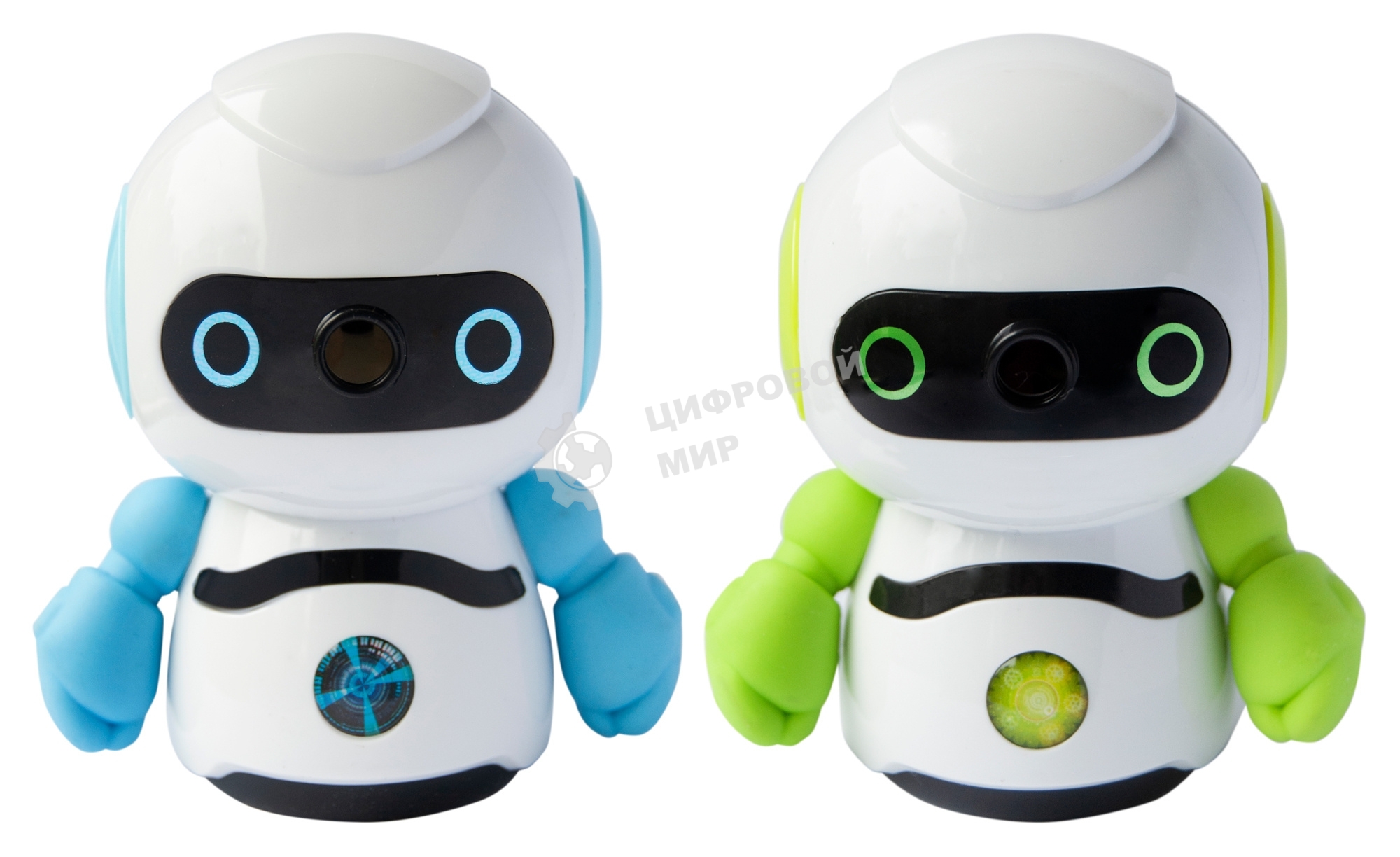 Точилка для карандашей механическая Silwerhof Robot Монстрики, 1 отверстие, пластик