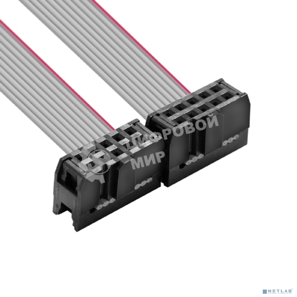 Планка портов в корпус 1xCOM ExeGate BrctDB91 (Com 10-pin (F) --> RS232 DB9 Male, кабель 20 см)