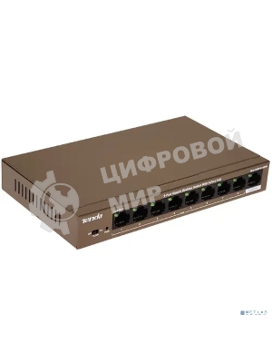 Коммутатор 9PORT 10/100/1000M POE TEG1109P-8-102W Tenda