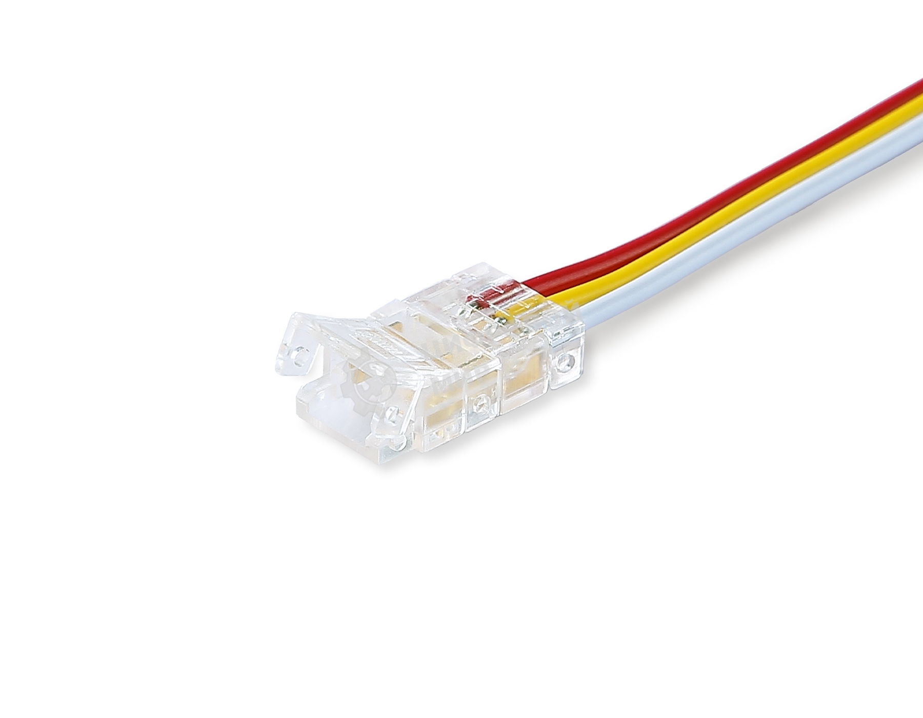 GS7911 Соединитель гибкий двухсторонний COB CCT 12/24V для лент 8mm (3 конт.) (5шт)