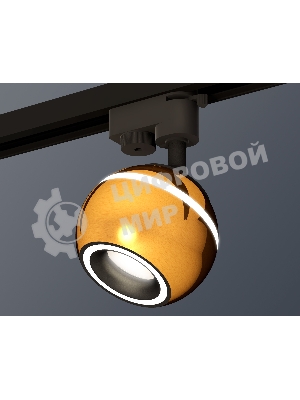 Светильник Ambrella light XT1105005 PYG/SBK/FR золото желтое полированное/черный песок/белый матовый MR16 GU5.3 LED 3W 4200K