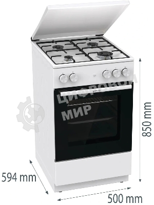 Плита Газовая Gorenje GG5A14WJ белый
