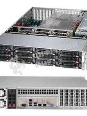 Корпус SuperMicro CSE-826BE1C4-R1K23LPB 1200W черный