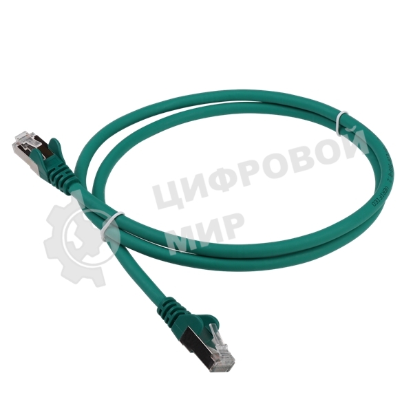 Патч-корд LANMASTER LSZH FTP кат.6, 3.0 м, зеленый