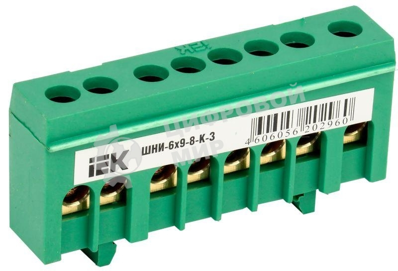 Шина IEK YNN10-69-8KD-K06 PE 