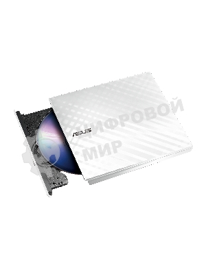 Оптический привод внешний DVD-RW Asus SDRW-08D2S-U белый USB внешний RTL
