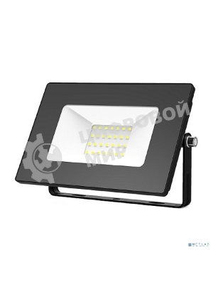 Прожектор светодиодный Gauss Elementary 30Вт 2100лм IP65 6500К черный ПРОМО