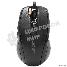 Мышь проводная A4Tech XL-750BK черный/красный, 3600 dpi, USB, кнопки - 7