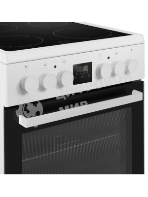 Плита электрическая Maunfeld MEC55CW08D белый, конфорок 4 шт, духовка 60 л, 50 см x 85 см x 60 см