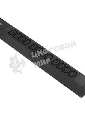 Блок розеток горизонтальный ExeGate ServerPro PDU-19H007 Al-12C13-C20, 19