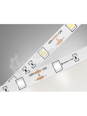 Светодиодная лента Ambrella light GS1802 5050 30Led/ 7.2W m/ 12V IP20 4500K/ 5000*10*1.87mm (2 конт.)