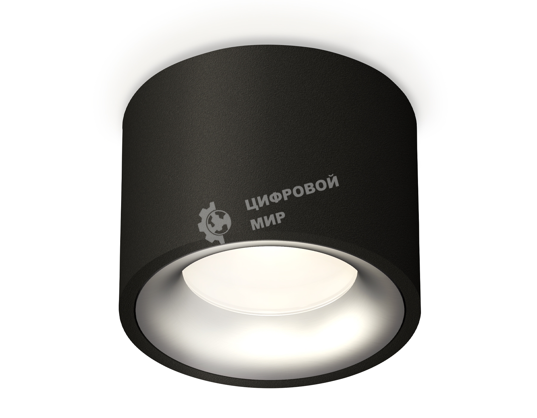 Светильник Ambrella Light XS7511023 SBK/MCH черный песок/хром матовый MR16 GU5.3 (C7511, N7013)
