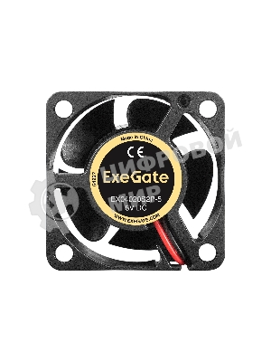 Вентилятор 5В DC ExeGate EX04020S2P-5 (40x40x20 мм, Sleeve bearing (подшипник скольжения), 2pin, 5000RPM, 22dBA)