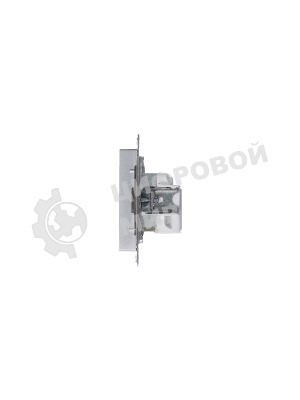 Механизм розетки 1-м СП AtlasDesign без заземл. 16А алюм. SchE ATN000341