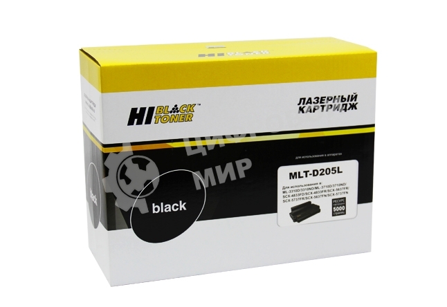 Картридж Samsung ML-3310D/3310ND/3710D/3710ND/SCX-4833/5637 (Hi-Black) MLT-D205L, 5К     