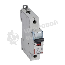 Выключатель автоматический DX3-E C40 1П 6000/6kA Авт.выкл.DX3-E C40 1П 6000/6kA