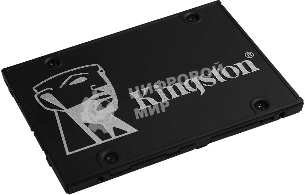 Накопитель SSD Kingston KC600, 2Tb, SATA III, 2.5
