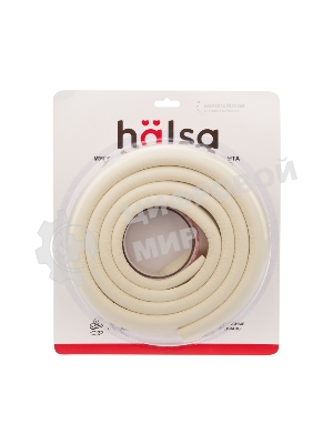 Мягкая универсальная самоклеящаяся лента для крепления на острые края Halsa HLS-S-108W 34х11х2000 мм 1 шт.