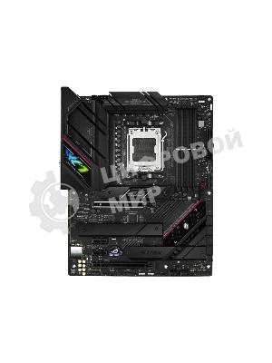 Материнская плата ASUS ROG STRIX B650E-F GAMING WIFI, AM5, AMD B650, 4xDDR5, 4xSATA, 3xM.2, 1xPCI-E 5.0 x16, 1xPCI-E 4.0 x4, 2xPCI-E x1, 1xHDMI, 1xDP, 1x 2.5Gb LAN, 4xUSB-A 2.0, 4xUSB-A 3.2 Gen 1, 2xUSB-A 3.2 Gen 2, 1xUSB-C 3.2 Gen 2, 1xUSB-C 3.2 Gen 2x2, 5x3.5 мм, 7.1, ATX