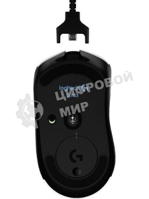 Мышь игровая Logitech G703 Lightspeed черная, сенсор 100-25600dpi (Hero25K), беспроводная 2.4GHz + USB 1,8м, 5 программируемых кнопок + колесо прокрутки, RGB-подсветка, под правую руку