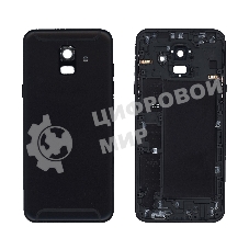 Задняя крышка для Samsung Galaxy A6 (2018) SM-A600F черный