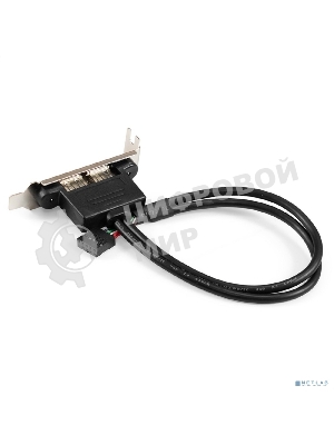 Планка портов в корпус 2xUSB 2.0 ExeGate BrctUSB2-2A-LP (USB 2.0 9pin (IDC 9pin F) --> 2x USB 2.0 Af, кабель 20 см, Low Profile)