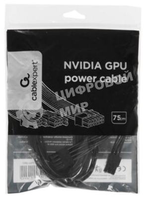 Кабель питания Cablexpert CC-PSU-2812 для видеокарт NVIDIA GPU 12-pin/2 x 8-pin (6+2)