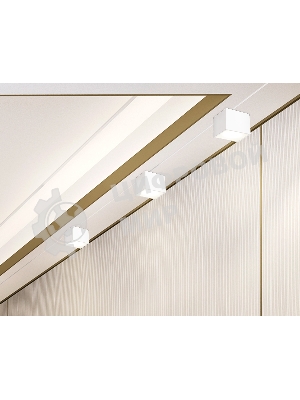Светильник Ambrella light TN6530 WH белый IP44 GX53 100*100*80