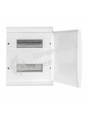 Щит ЩРН-П-24 IP41 бел. дверца (пром. упак.) Basic EKF pb-n-24w-bas