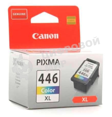 Картридж струйный Canon CL-446XL (8284B001) для Canon PIXMA MG2440/2540. Цветной, 300 стр.