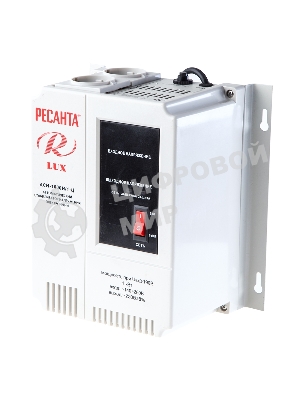 Стабилизатор напряжения Ресанта АСН-1000Н/1-Ц электронный однофазный серый