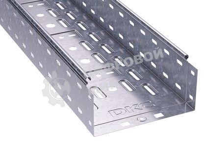 Лоток листовой перфорированный 200х100 L2000 сталь 0.8мм ДКС 35333