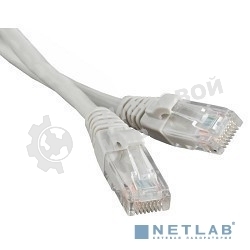 Патч-корд PC-LPM-UTP-RJ45-RJ45-C6-15M-LSZH-GY Патч-корд U/UTP, Cat.6, LSZH, 15 м, серый