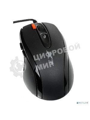 Мышь проводная A4Tech XL-750BK черный/красный, 3600 dpi, USB, кнопки - 7